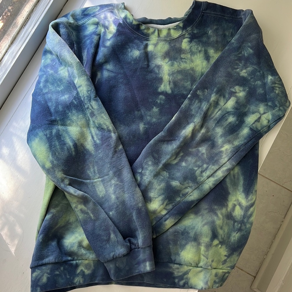 Custom tie-dye sweatshirt